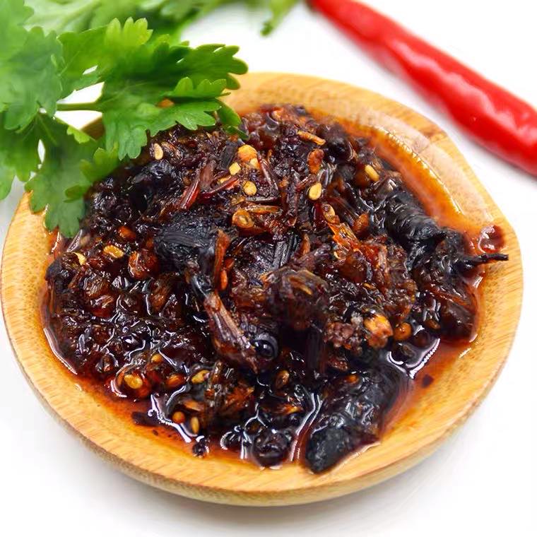 正宗潍坊蚂蚱酱 口味独特居家必备调料品